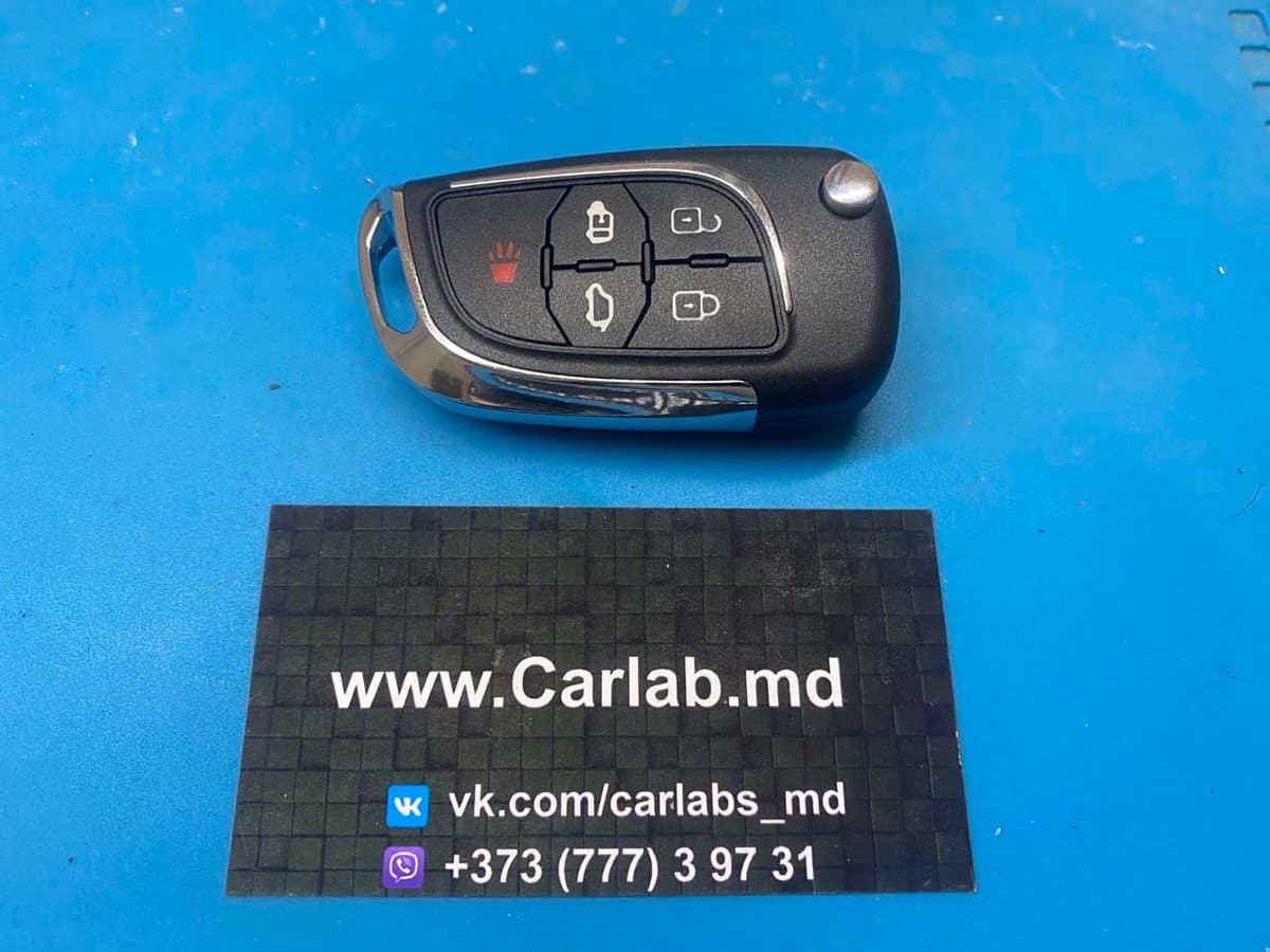 ЗАМЕНА КОРПУСА КЛЮЧА CHEVROLET VOLT 2012.